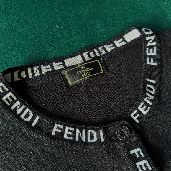 Authentic Fendi Sweater Coat - Picture 2 of 12